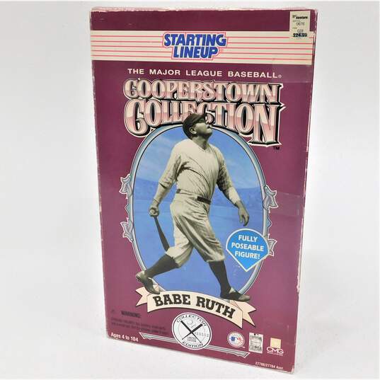 1996 Starting Lineup BABE RUTH Cooperstown Collection 12in Poseable Figure image number 5