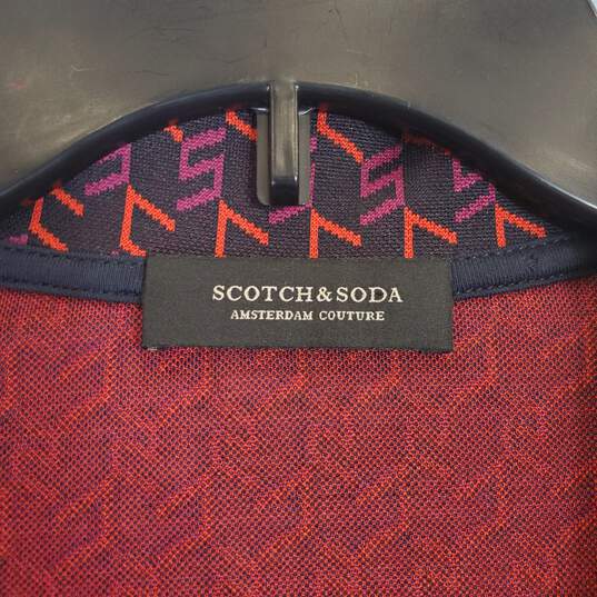 Scotch & Soda Men Multicolor Zip Up Jacket S image number 3