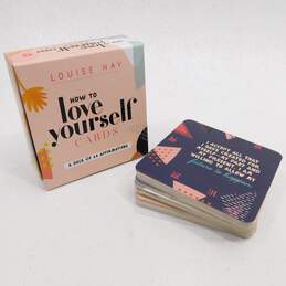 Lot of 2 Self Help Cards Sets  Cheryl Richardson and  Louise Hay alternative image