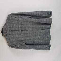 Loft Women Grey Blazer Size 2 NWT alternative image