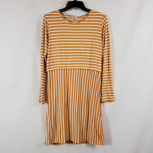 Anthropologie Women's Yellow Dress SZ S NWT image number 1