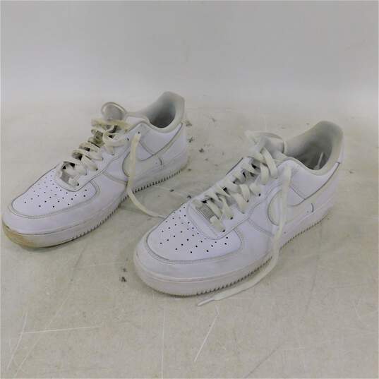 Nike Air Force 1 '07 White Men's Shoes Size 11.5 image number 2