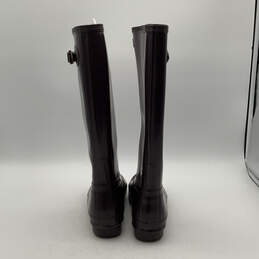 Womens Original Gloss W23616 Purple Pull On Knee High Rain Boots Size 8 M alternative image