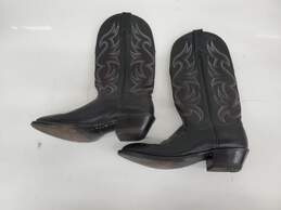 Nocona Black Western Style Boots Size 8.5A alternative image