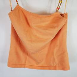 Ralph Lauren Women Orange Sleeveless Top SZ S alternative image