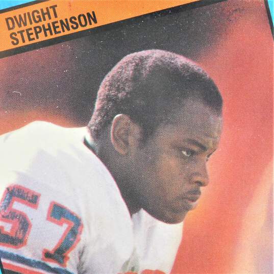 1984 HOF Dwight Stephenson Topps Rookie Miami Dolphins image number 2