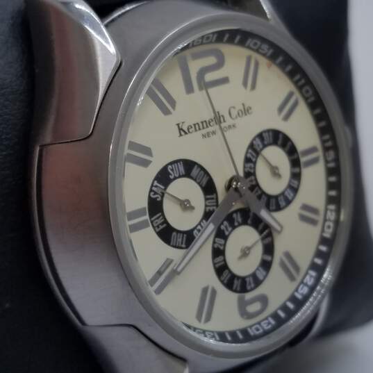 Kenneth Cole40mm Case Retro Dial Chronograph Men's Quartz Watch image number 4