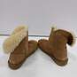 UGG Bailey Button II Brown Suede Slip-on Casual Boots Size 7 image number 4