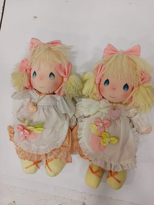 2pc Set of Precious Moments Applause Heather 16” Plush Doll image number 5