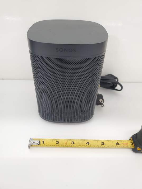 Sonos One (Gen 1) Voice Controlled Smart Speaker - Black image number 1