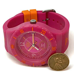 Designer Juicy Couture Pink Adjustable Strap Round Dial Analog Wristwatch alternative image