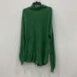 NWT Womens Green Collared Knitted Button Front Cardigan Sweaster Size XS image number 2
