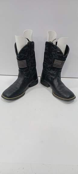 Ariat Men's 10023361 Black Sport Patriot Square Toe Boots Size 10.5EE alternative image