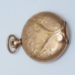 Elgin 10k Gold Size 0s Double Hunter Year 1904 15 Jewel Antique Pocket Watch
