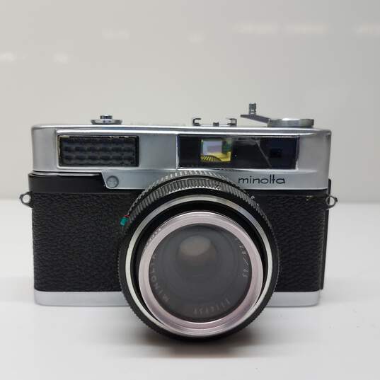 Vintage Minolta Uniomat SLR Camera with Filter - Untested. image number 1