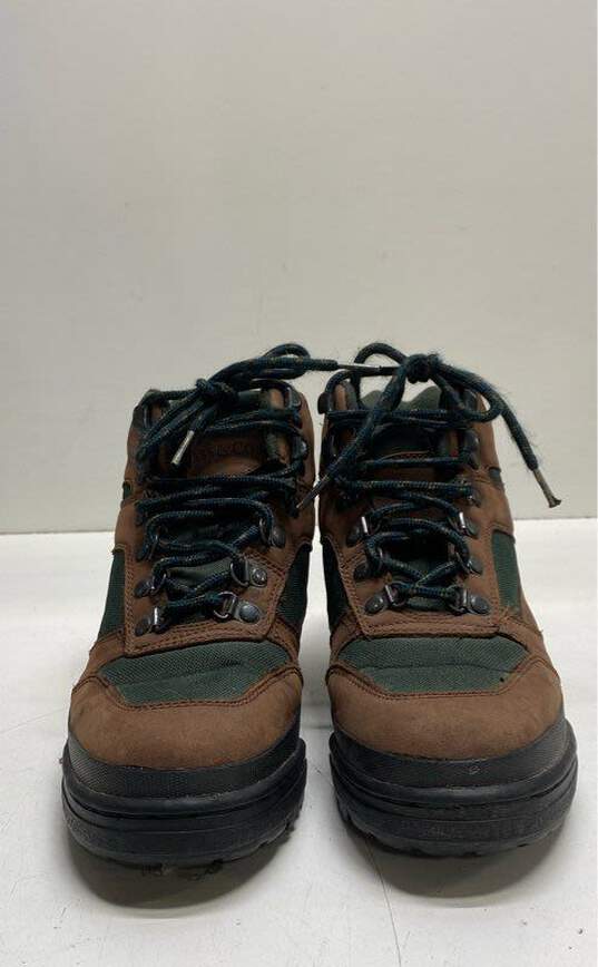G.H. Bass & Co. Brown/Olive Hiking Boots Women 8 image number 2