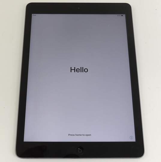 Buy the Apple iPad Air 1st gen A1474 32GB Space Gray MD786LL/A 1.4