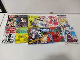 Lot of 12 Manga Softcover Anime Books