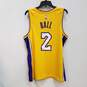 Mens Yellow Los Angeles Lakers Lonzo Ball #2 Basketball-NBA Jersey Size L image number 2