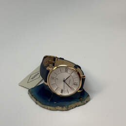 Designer Fossil Gold-Tone Jacqueline Three-Hand Date Analog Wristwatch