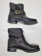 FRYE Women's Black Moto  Boots with Buckle  Size 7.5 image number 4