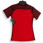 NWT Nike Womens Red Dri-Fit V-Neck USA Soccer Pullover Jersey Size XS image number 2