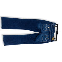 Womens Blue 529 Denim Medium Wash Pockets Curvy Bootcut Jeans Sz 30x32 alternative image