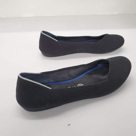 Rothy's Black Round Toe Flats Women's Size 8.5 image number 5
