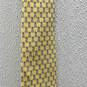 NWT Mens Yellow Pink Ribbon Breast Cancer Awareness Pointed Necktie image number 3