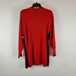 Chico's Women Red Sweater Dress 2 NWT