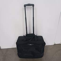 Black Targus Rolling Laptop Briefcase w/ Wheels and Handle