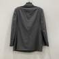 Givenchy Mens Gray Peak Lapel Long Sleeve Double Breasted Blazer With COA image number 2