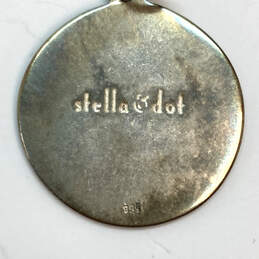 Designer Stella & Dot 925 Sterling Silver Round Shape Classic Chain Charm alternative image