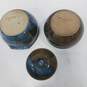 Pair of Blue Ceramic Pots image number 3