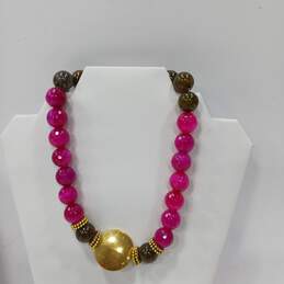Bundle of Assorted Pink & Purple Costume Jewelry alternative image