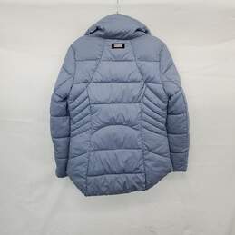 Bernardo Blue Gray Hidden Hood Full Zip Puffer Jacket WM Size S NWT alternative image