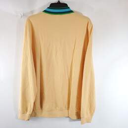 Lacoste Men Yellow Polo Long Sleeve XL NWT alternative image