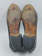 Authentic BALLY Gray Leather Loafers M 10M image number 5