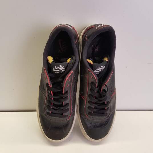 Buy the Nike SB Zoom Bruin NBA Chicago Bulls AR1574-001 Leather Shoes Men's Size 9.5 GoodwillFinds