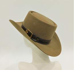 Vintage Stetson Brown 3x Beaver Men's Western Cowboy Hat Size 7 1/8
