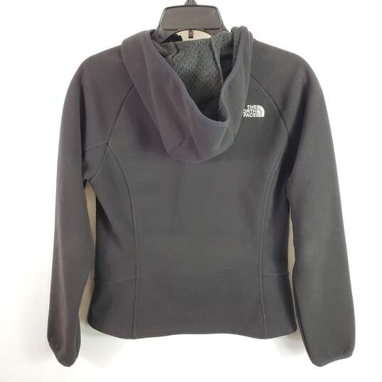The North Face Women Black Zip Sweater M image number 2