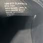 Men's Stafford Black Faux Leather Dress Shoes Sz 10 image number 6