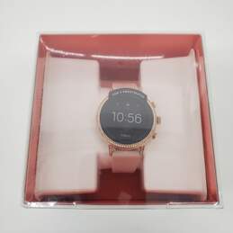 Fossil FTW6015 Rose Gold Gen 4 Digital Smartwatch Venture HR Blush Leather