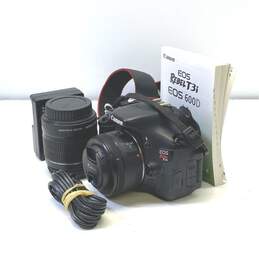 Canon EOS Rebel T3i 18.0MP Digital SLR Camera w/ Accessories