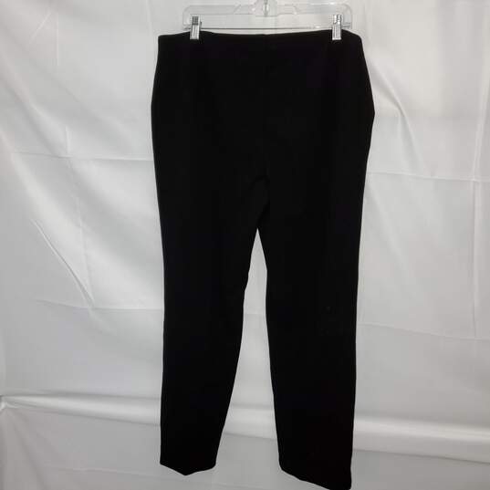 Eileen Fisher Black Stretch Pants Women's Size XL image number 2