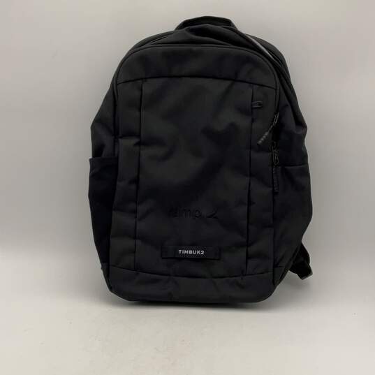 Mens Parkside 1.0 Black Adjustable Strap Multi Pockets Laptop Backpack image number 1