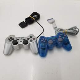 Lot of 2 Sony PlayStation 2 Controllers
