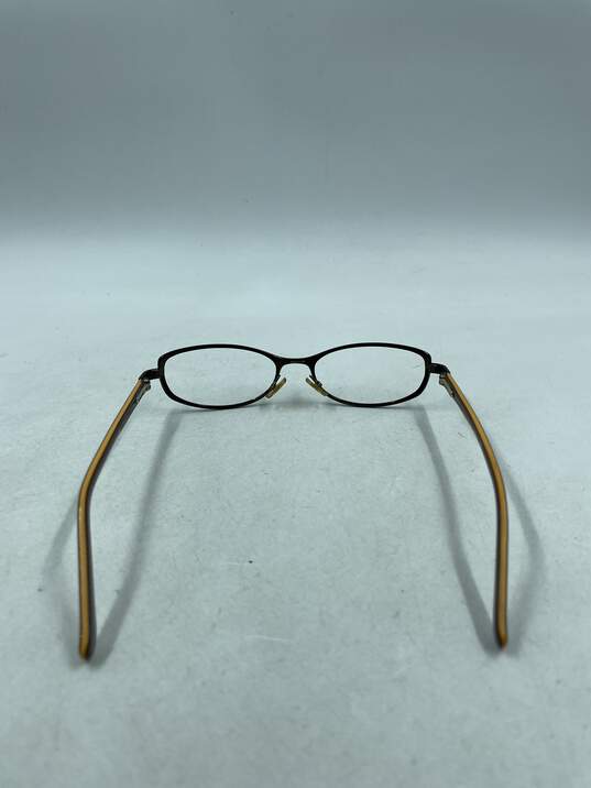 Gucci Bronze Oval Eyeglasses image number 3