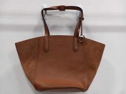 Michael Kors Portia Large Leather & Suede Tote Bag alternative image