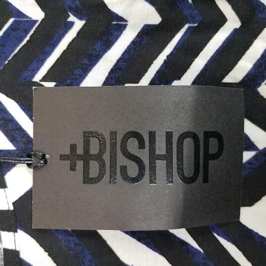 Bishop Women Black Graphic Dress M NWT image number 5